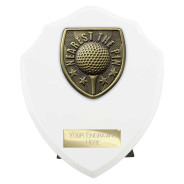 Cobra Shield Golf Nearest the Pin Award Arctic White