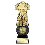 Intensity Badminton Award Gold & Carbon Black