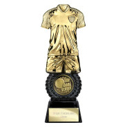 Intensity Football Top Scorer Award Gold & Carbon Black