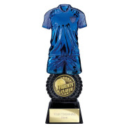 Intensity Football Parents Player Award Blue & Carbon Black