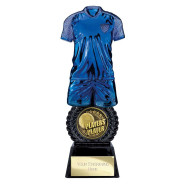 Intensity Football Players Player Award Blue & Carbon Black 