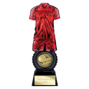 Intensity Football Managers Player Award Red & Carbon Black