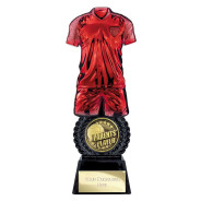 Intensity Football Parents Player Award Red & Carbon Black