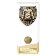 Prime Cobra Martial Arts Award White & Gold