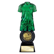 Intensity Football Players Player Award Green & Carbon Black 
