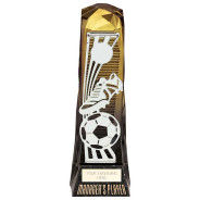 Shard Football Managers Player Award Gold to Black 