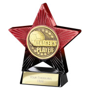 Superstar Managers Player Award Red & Black