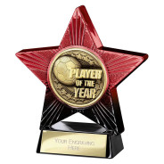Superstar Player of Year Award Red & Black
