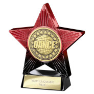 Superstar Dance Award Red & Black