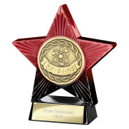 Superstar Science Award Red & Black