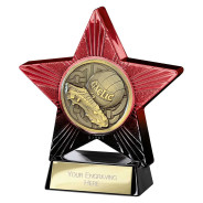 Superstar Gaelic Football Award Red & Black