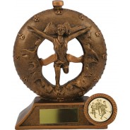 Bronze Female Athletics Trophy