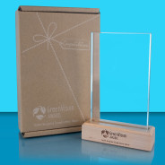 GreenVision Jade Rectangle Glass