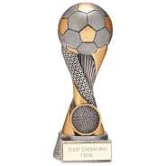 Revolution Football Resin Award Silver