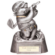 Goof Balls Golf Sozzled Award Silver