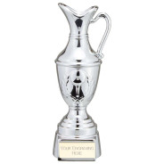 Claret Jug Golf Resin Vacuum Plated Silver 