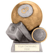 Exodus Pool Award Antique Gold & Silver 