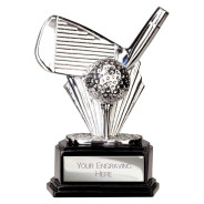Belfry Golf Iron Resin Award Silver