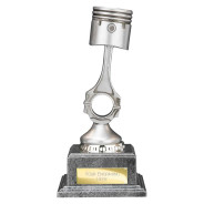 Velocity Piston Award Antique Silver