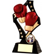 Black / Gold Boxing Star Trophy