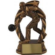 Bronze Tenpin Bowling Trophy