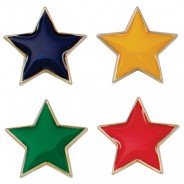 Scholar Pin Badge Star