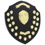 Mountbatten 21 Years Annual Shield Black & Gold