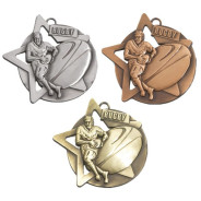 Rugby Star Medal