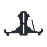 Black Plastic Salver Stand 