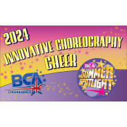 BCA - Summer Spotlight Innovative Choreography Cheer Banner