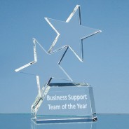 Optical Crystal Rising 2 Star Award