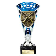 Cobra Star Cup Clay Pigeon Shooting Silver & Blue