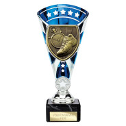 Cobra Star Cup Running Silver & Blue