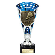 Cobra Star Cup Badminton Silver & Blue