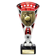 Cobra Star Cup Cricket Silver & Red