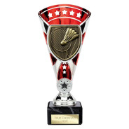 Cobra Star Cup Badminton Silver & Red