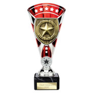 Cobra Star Cup Well Done Silver & Red