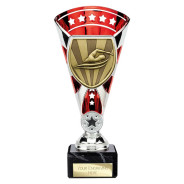 Cobra Star Cup Swimming Silver & Red