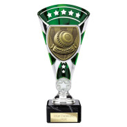 Cobra Star Cup Lawn Bowls Silver & Green