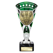 Cobra Star Cup Darts Silver & Green