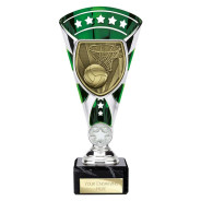Cobra Star Cup Netball Silver & Green