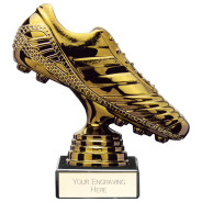 Fusion Viper Legend Football Boot Black & Gold 