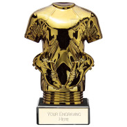 Fusion Viper Legend Football Shirt Black & Gold 