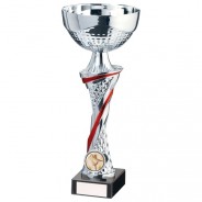 Dominion Cup Silver & Red 