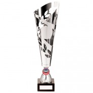 Zues Lazer Cut Metal Cup Silver 