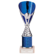 Rising Stars Plastic Trophy Blue 