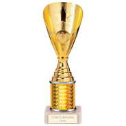 Rising Stars Plastic Trophy Gold 