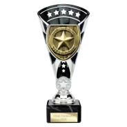 Cobra Star Cup Well Done Silver & Black