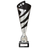 Hurricane Altitude Plastic Cup Silver & Black 