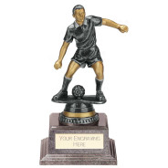 Cyclone Football Player Male Antique Silver 